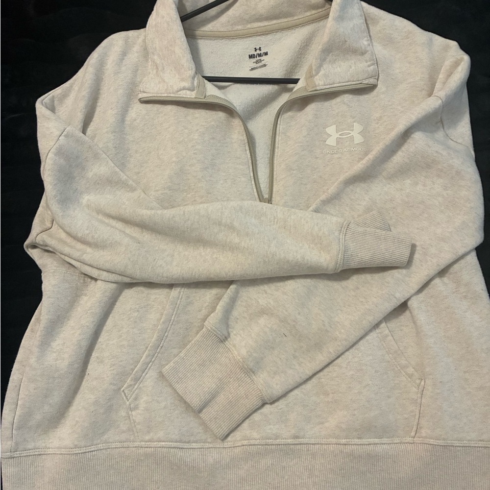 Under Armour tan Quarter-Zip Sweatshirt